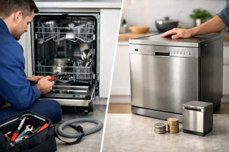 Repair or Replace Dishwasher? What Pays Off