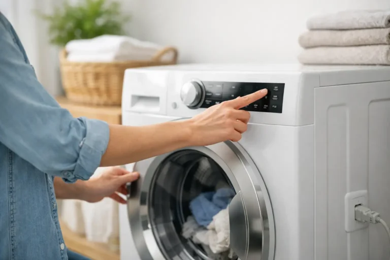 How to Reset Washing Machine Safely at Home