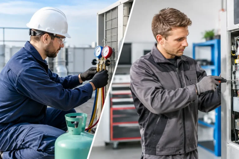 F-Gas Engineer Versus General Technician