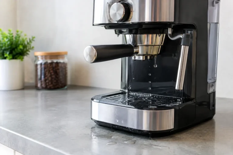 Why Your Coffee Machine Leaks Water at Home